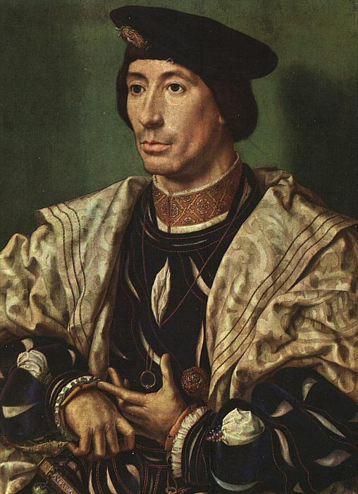 Jan Gossaert Mabuse Portrait of Baudouin of Burgundy a oil painting picture